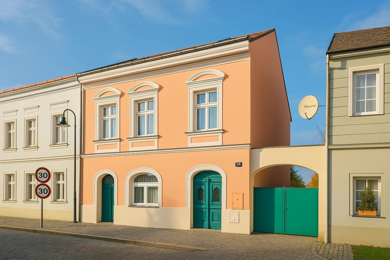 Prodej bytového domu sestávajícího ze dvou budov. Čtyři bytové jednotky, obchod a další prostory k vybudování bytových jednotek.